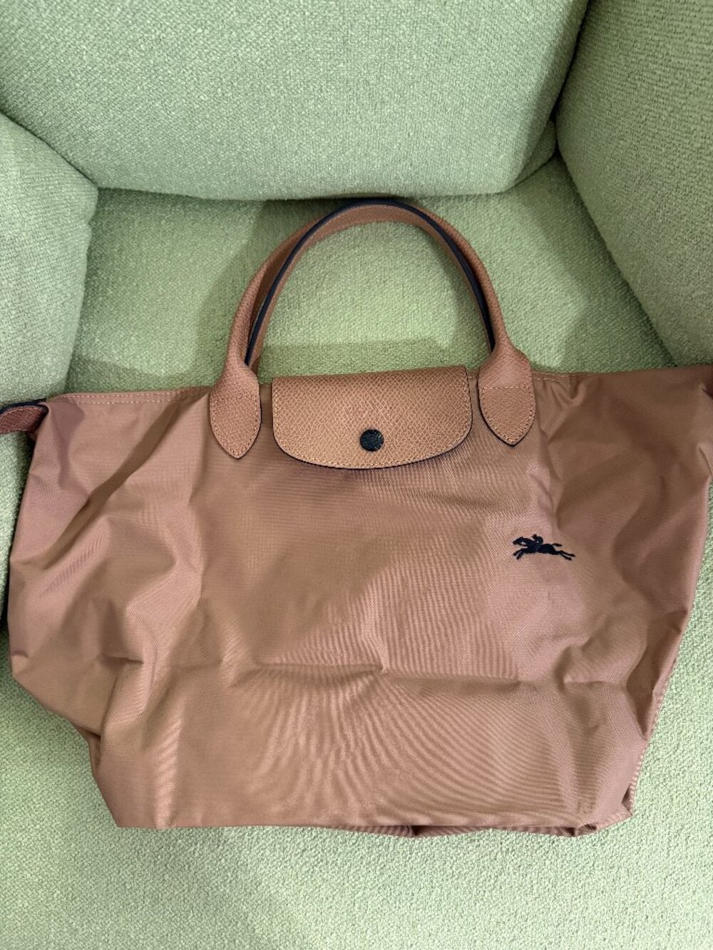 Longchamp medium top handle bag